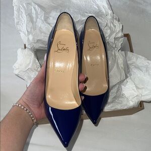 Christian Louboutin Dark Blue Heels